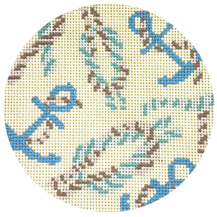 Nautical Knots Coaster - Neutrals