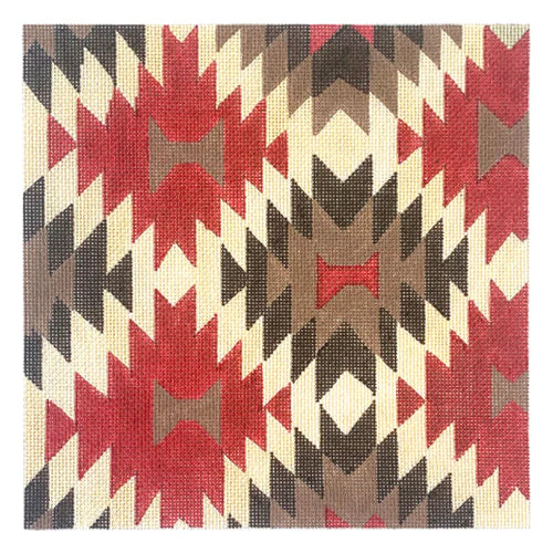 Navajo 3 in Brown Red & Tan