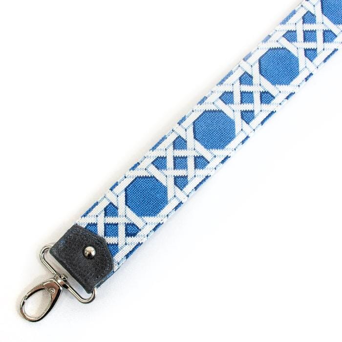 Navy Caning Crossbody Strap - Image 4