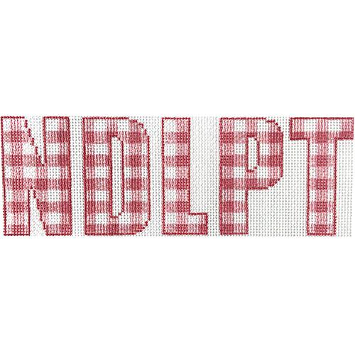 NDLPT in Gingham Plaid
