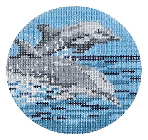 Dolphins 3" Ornament