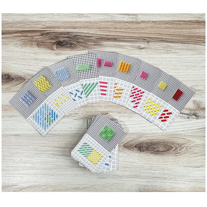 Needlepoint: A Modern Stitch Directory in 50 Cards - Image 2