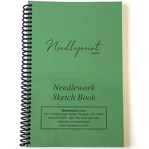 Needlework Sketch Book (Green)