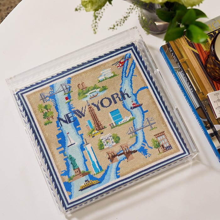 New York Map on 18 Kit