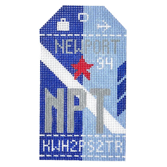 Newport NPT Retro Travel Tag