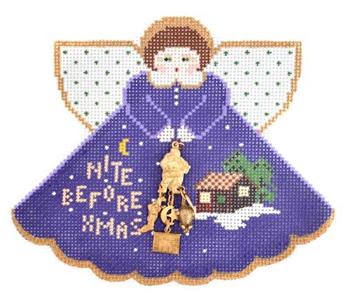 Night Before Christmas Angel with Stitch Guide