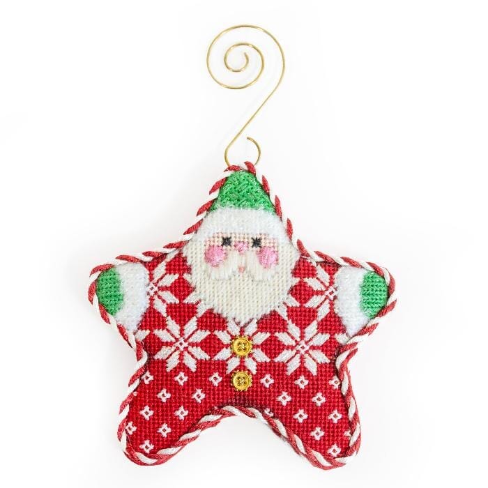 Nordic Snowflake PJ Santa with Stitch Guide
