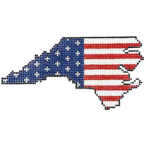 North Carolina - Stars & Stripes