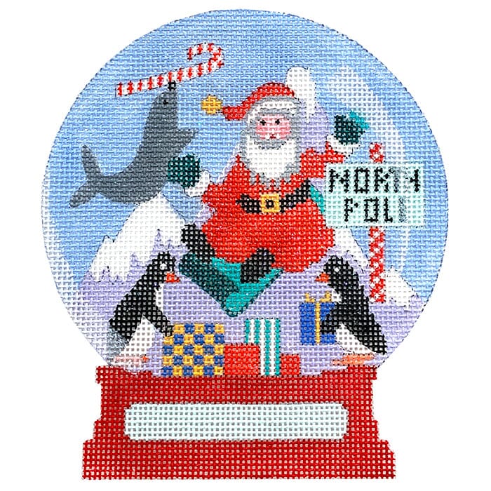 North Pole Snow Globe