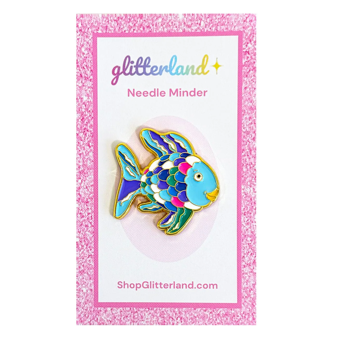 Nostalgic Bookish Fish Needle Minder