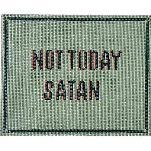 Not Today Satan - Green