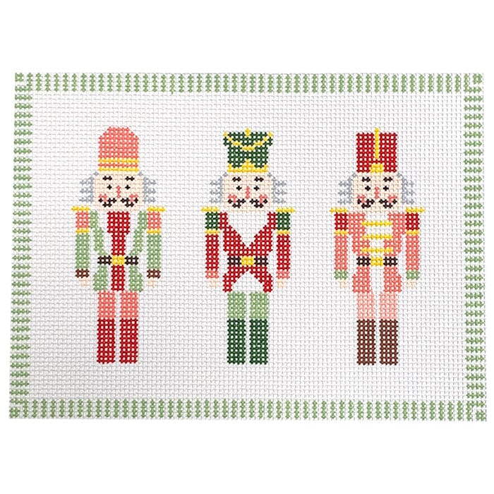 Nutcracker Trio Green Border