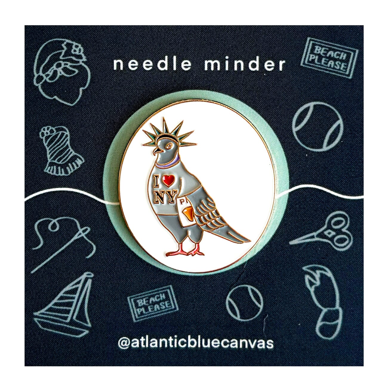 NYC Pigeon Needleminder