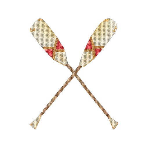 Oars with Red Band