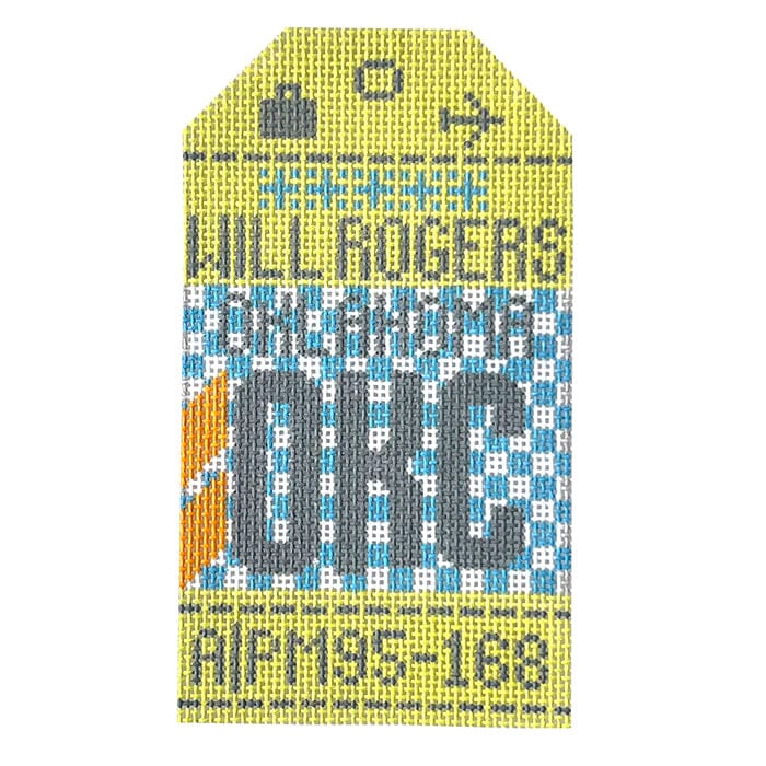 Oklahoma City OKC Travel Tag
