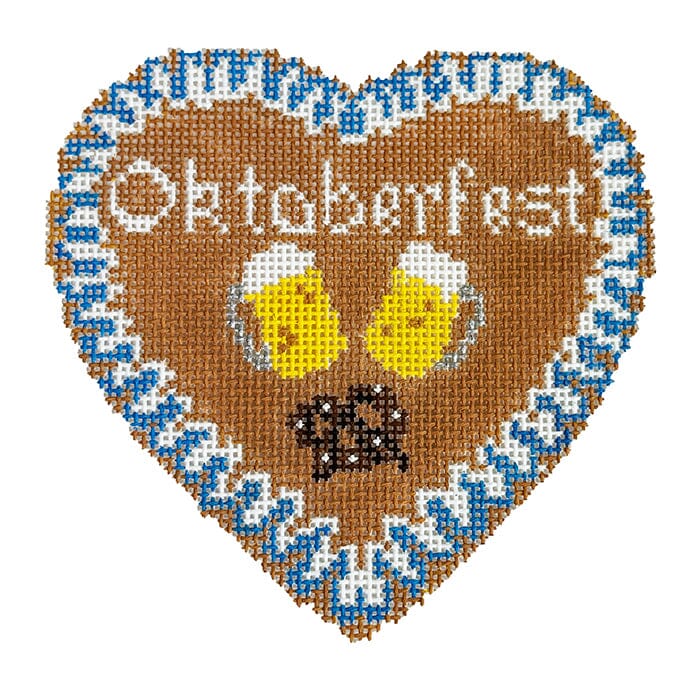 Oktoberfest Gingerbread Heart