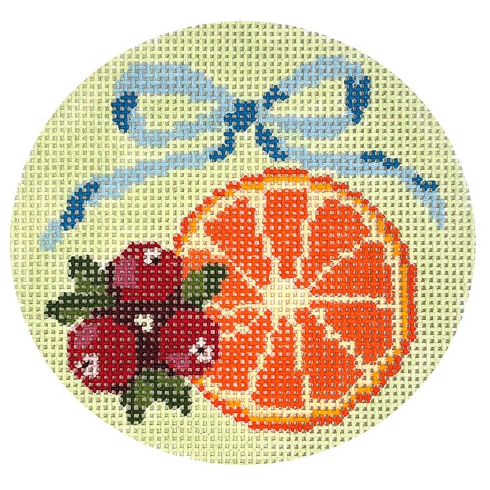Orange & Cranberry Bow Round