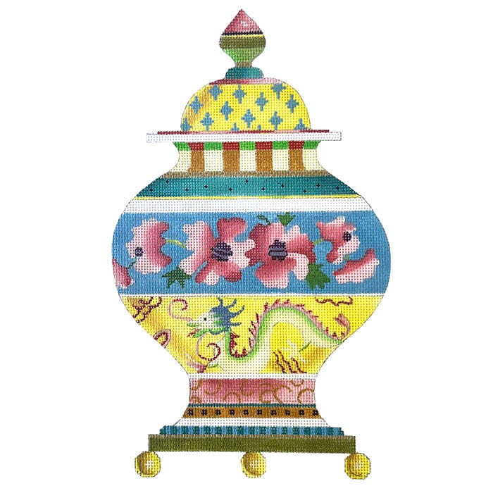 Oriental Dragon Vase COP