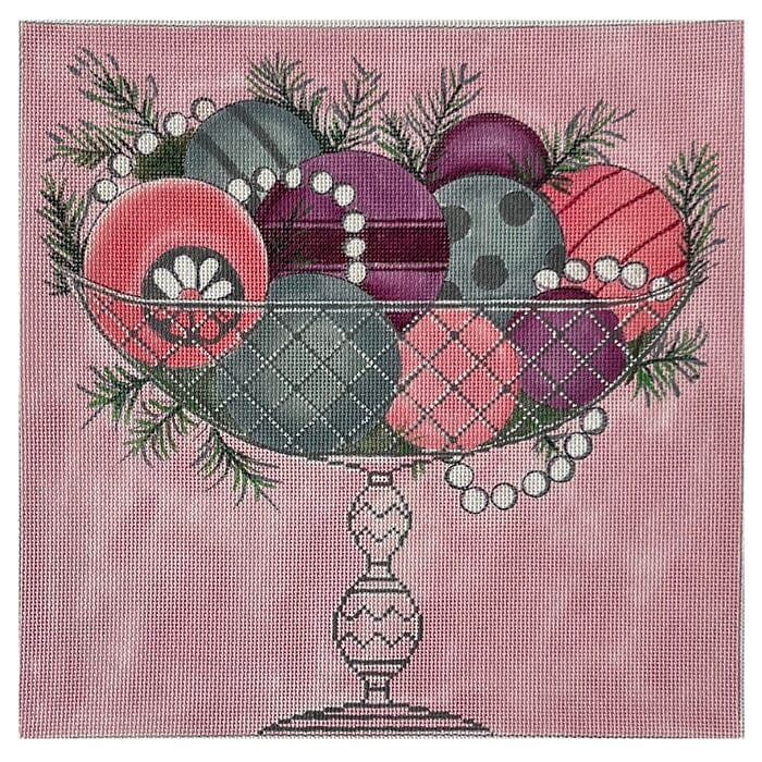 Ornaments in Crystal Dish
