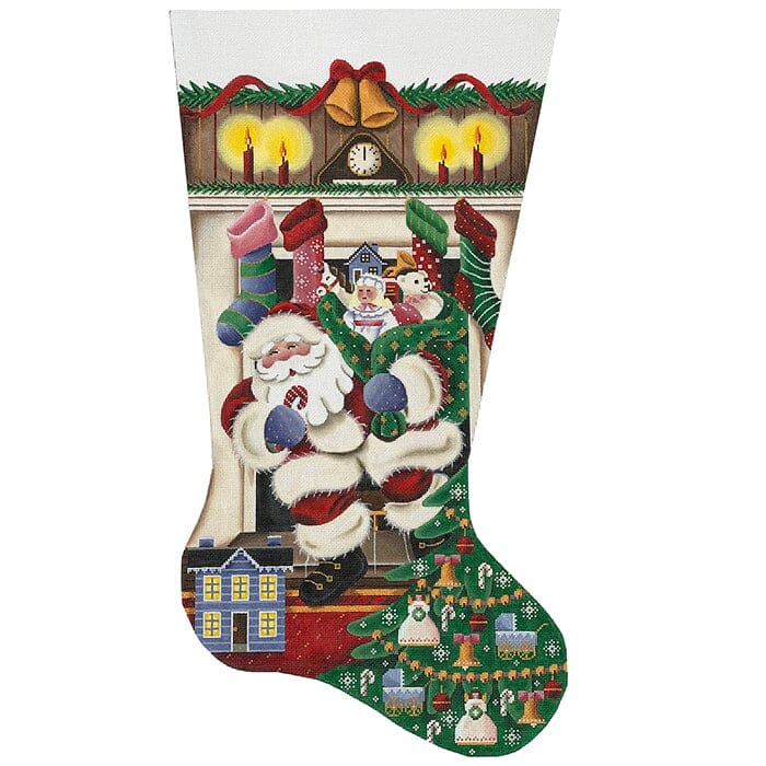 Out of the Fireplace Girls Toys Stocking on 18 TTR