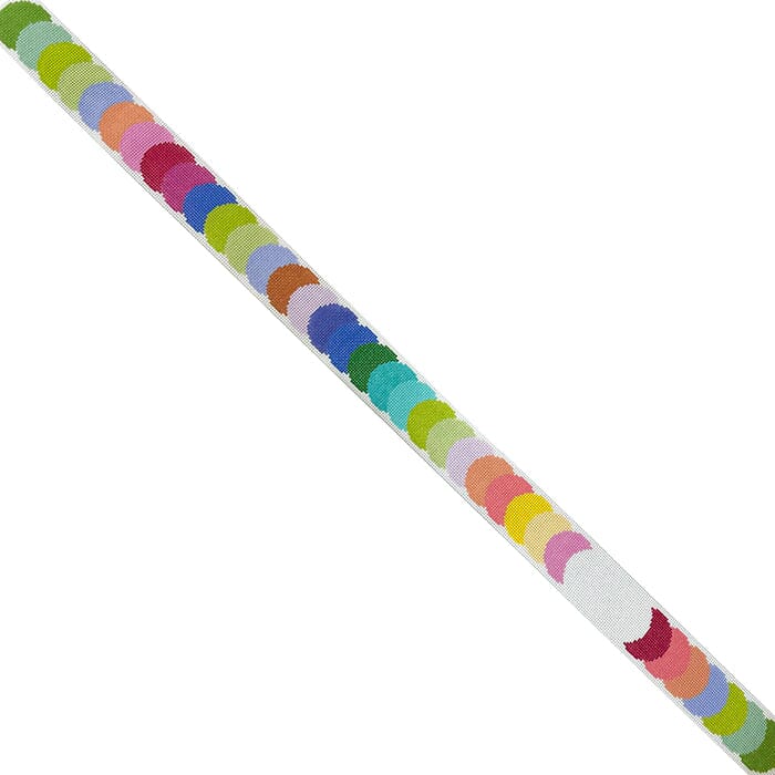 Overlapping Circles Color Bag Strap