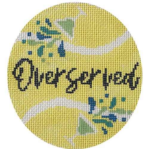 Overserved Tennis Ball - Blue & Green