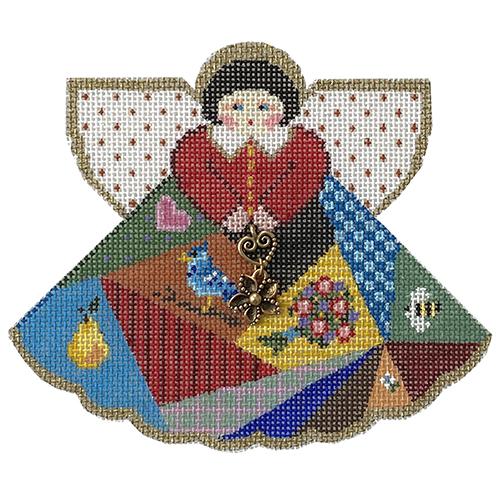 Crazy Quilt Angel
