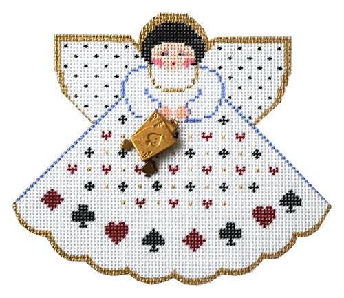 Card Playing Angel