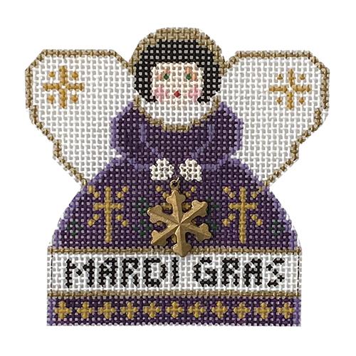 Mardi Gras Mini Angel