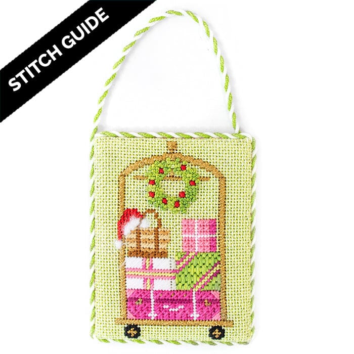 Stitch Guide - Palm Beach Christmas - Luggage Cart