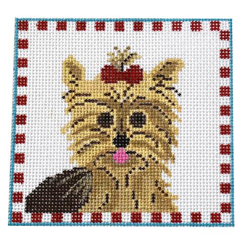 Sweet Little Yorkie with Stitch Guide