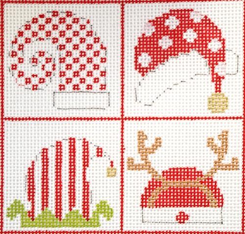Christmas Hats with Stitch Guide
