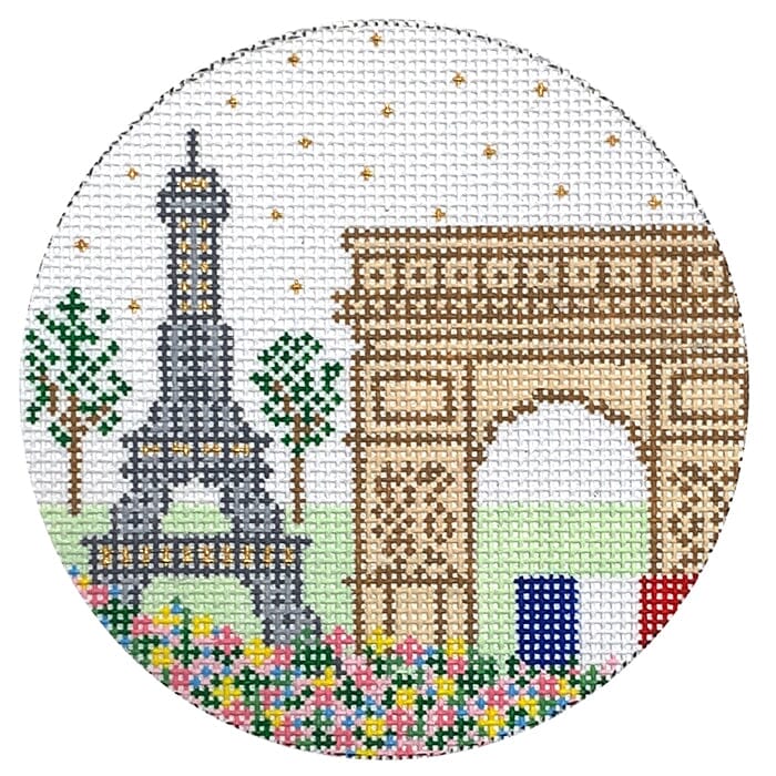 Paris Sights Round