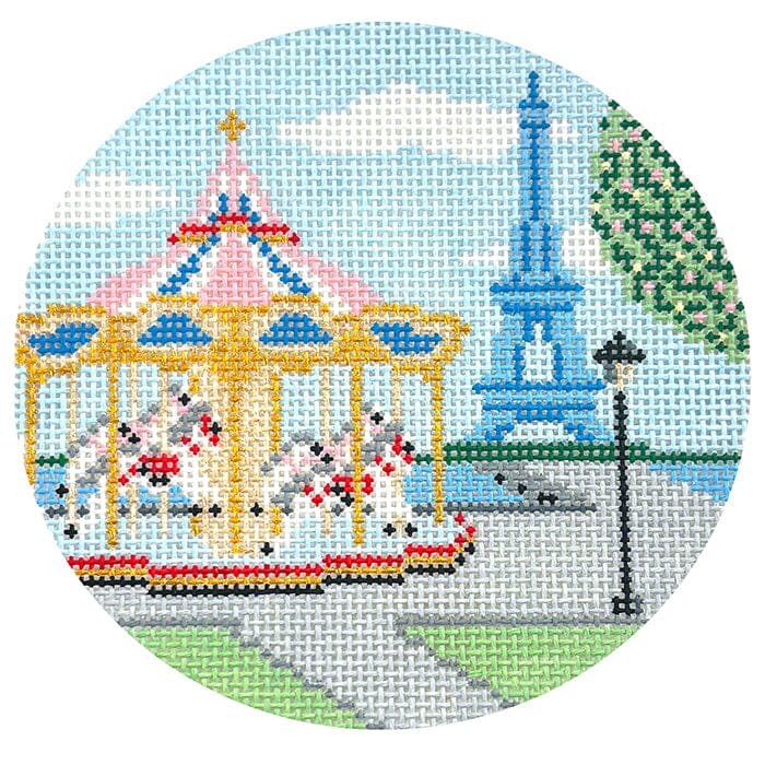 Parisian Day Carousel Play Round