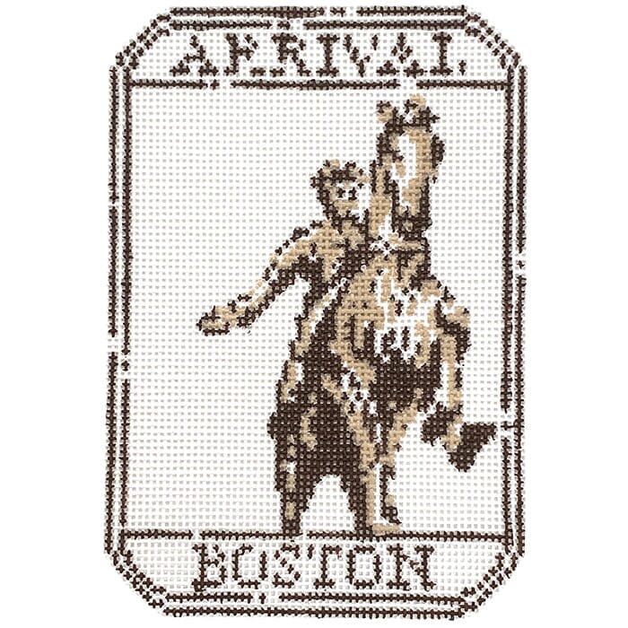 Passport Stamp - Boston