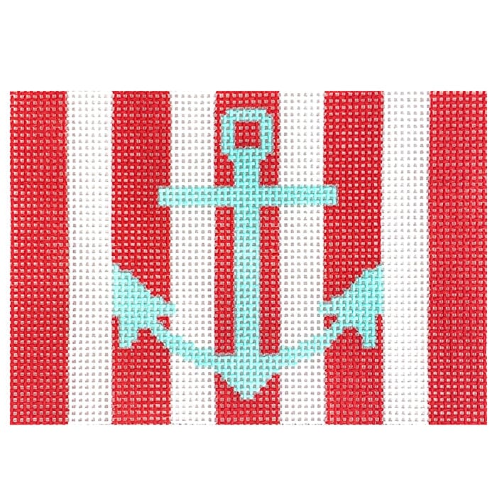 Patriotic Anchor - Teal