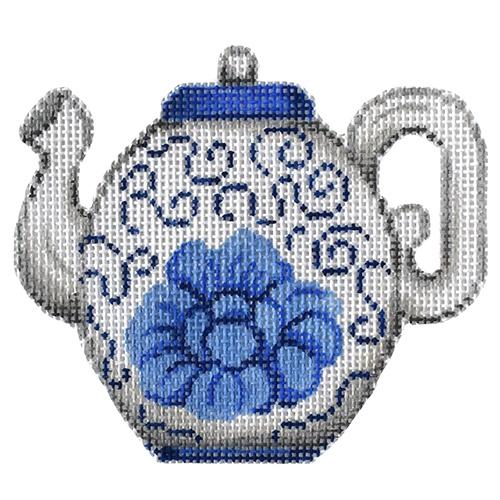 Blue and White Teapot