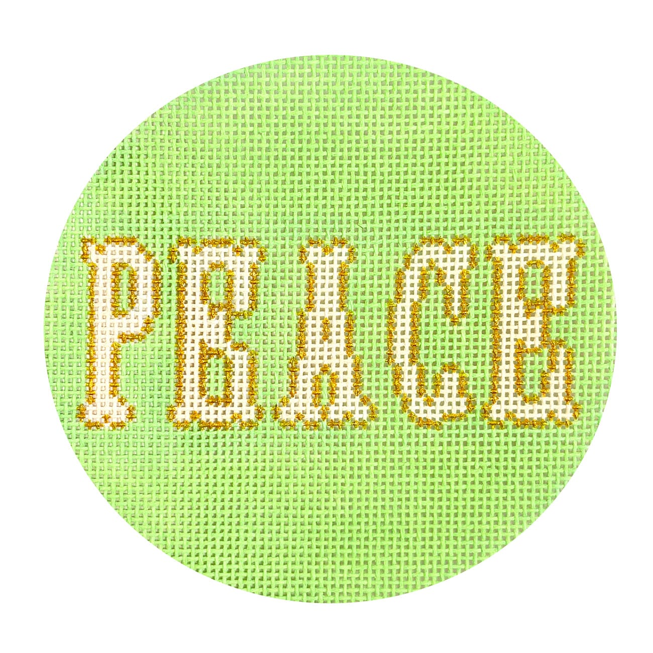 Peace - 4 Inch Round