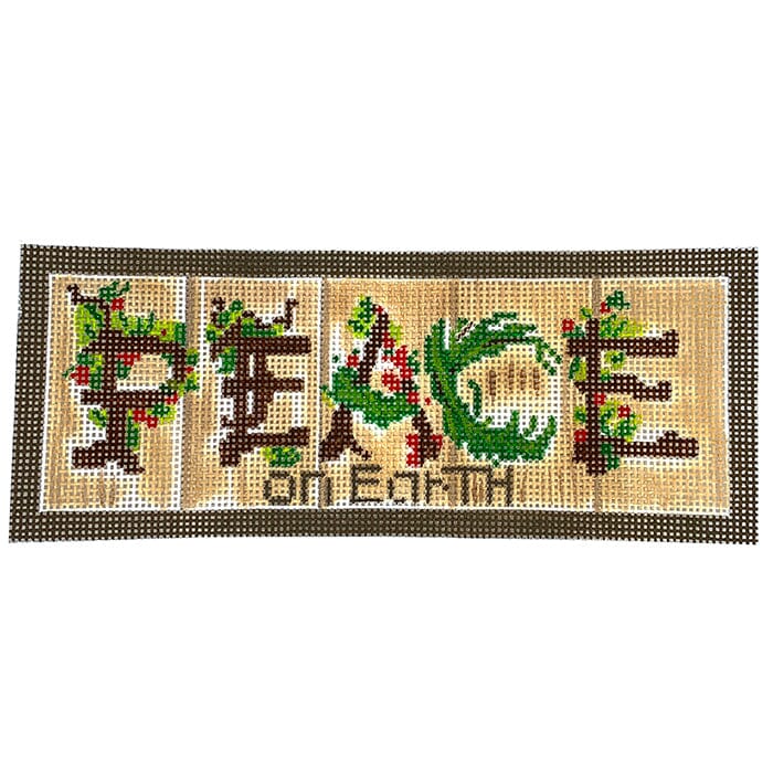 Peace on Earth Wooden Sign