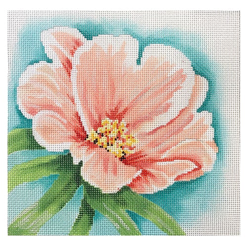 Peach Floral 1 Pillow