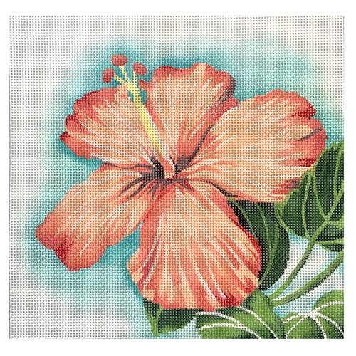 Peach Floral 2 Pillow