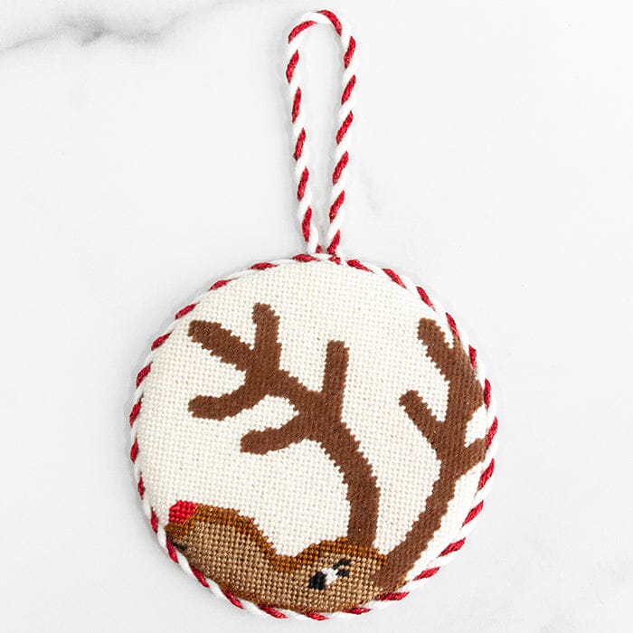 Peeking Reindeer Basketweave Kit