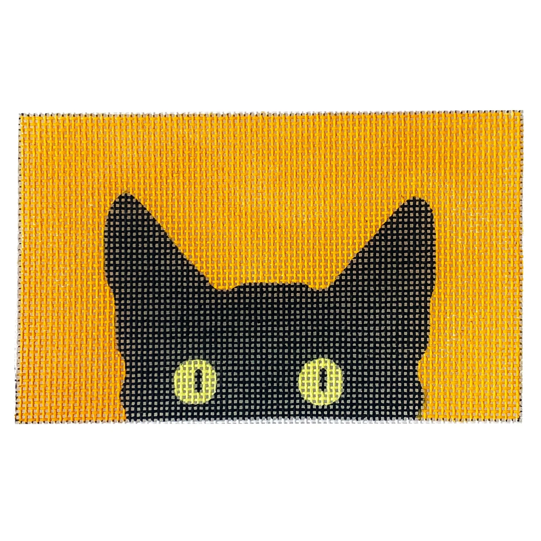 Peeky Kitty Yellow on 18