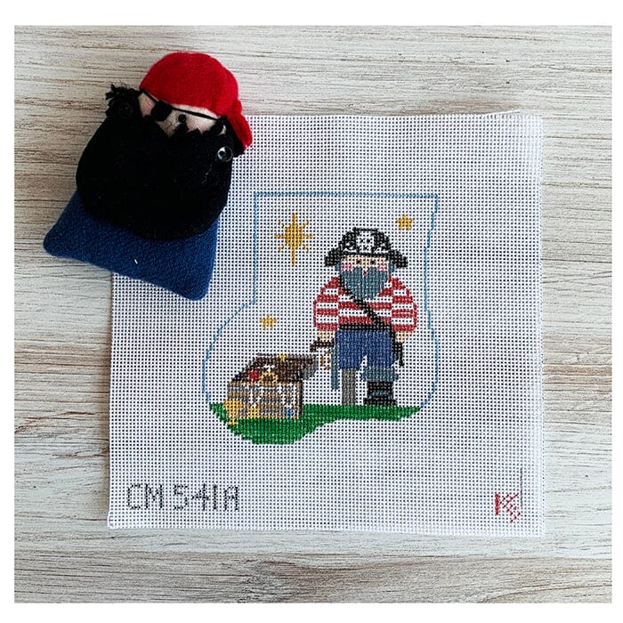Peg Leg Mini Sock w/Pirate Insert