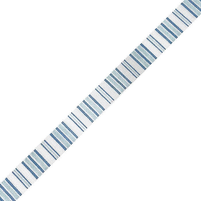 Pencil Stripe Belt - Blues
