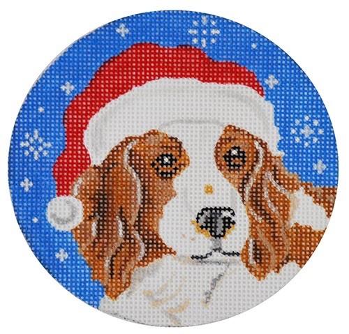 Welsh Springer Santa Round