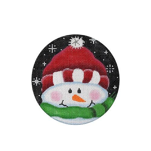Brrr Snowman Red & Green Ornament