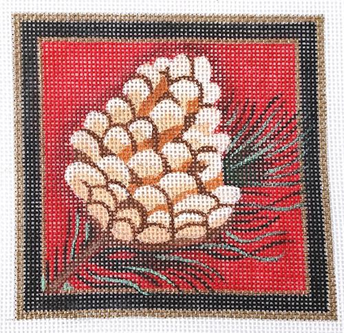 Christmas Coaster, Pine Cone