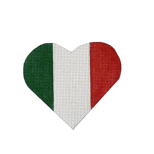 Italian Flag Heart