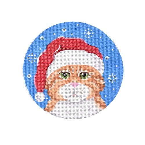 Orange Tabby Santa